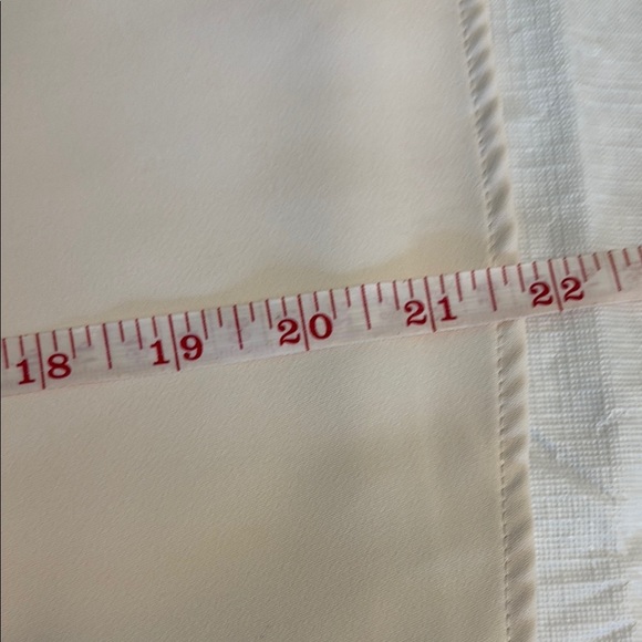 Anthropologie MELLODAY Cream Sleeveless Mandarin Collar Blouse - Picture 6 of 7